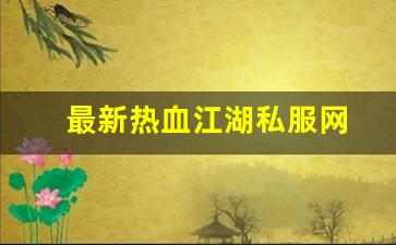 最新热血江湖私服网 (14)