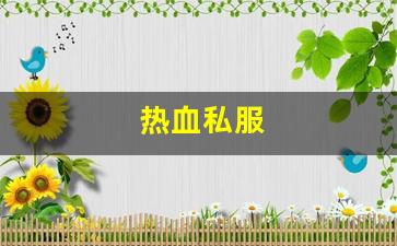 热血江湖主页：热血私服(sf热血)