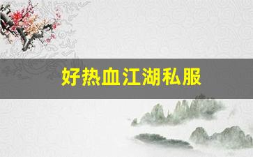 热血江湖发布网：好热血江湖私服 (8)